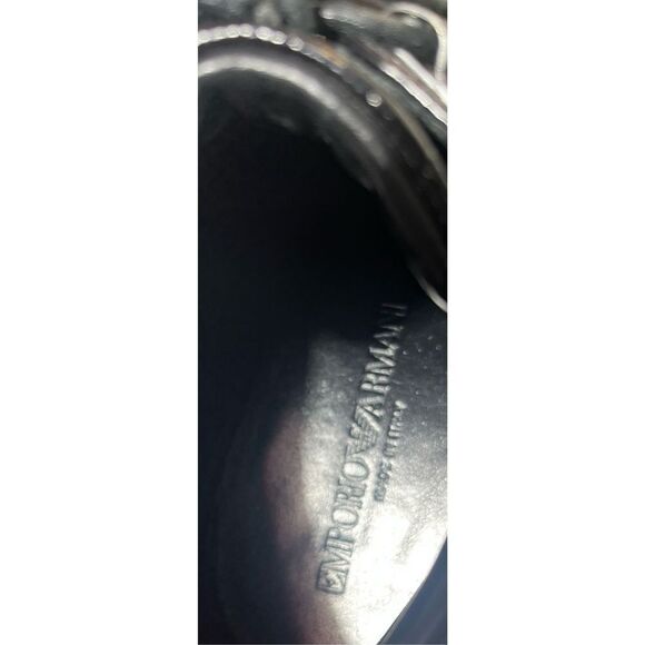 Emporio Armani leather boots main image 5